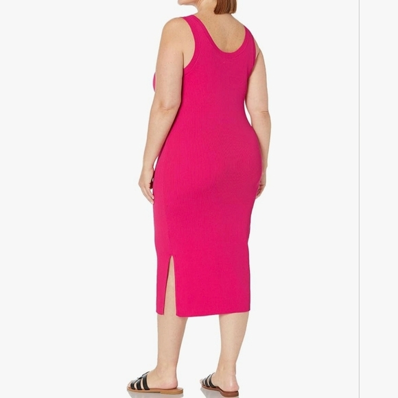 The Drop Women's Yasmin Rib Midi Sweater Tank Dress #701, 702 - Picture 8 of 8